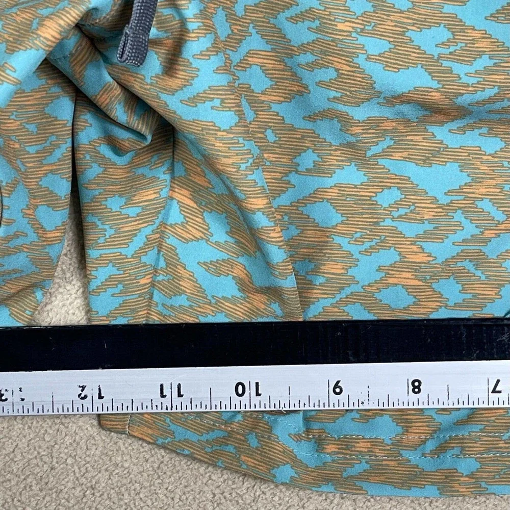 Prana Mens L Swim Trunks‎ Elastic Waist w Drawstring Pockets Lined Multicolor